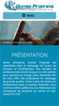 Mobile Screenshot of dumas-proprete.com